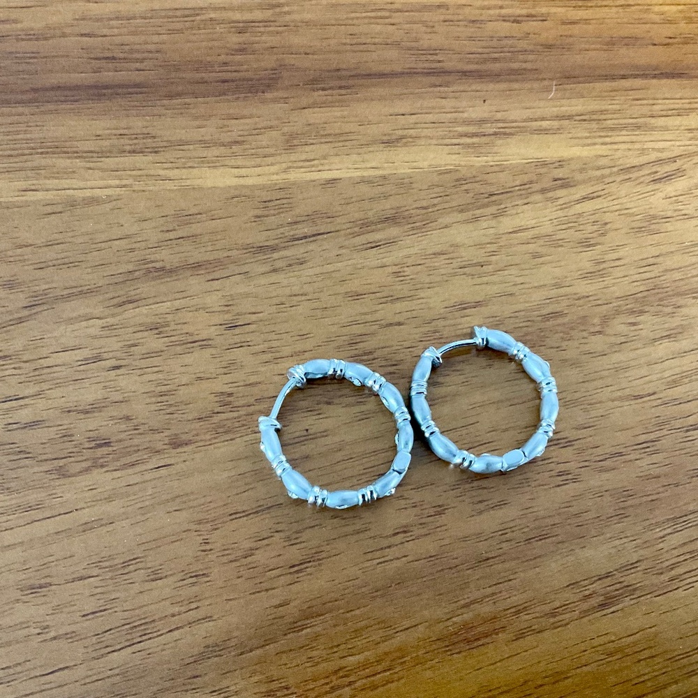 Sterling silver earrings